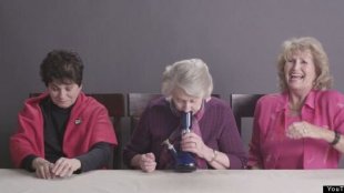 grannies playing tubes